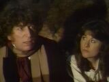 The Fourth Doctor and Sarah Jane in the catacombs of San Martino