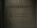 Claws & Effect: On Location with BBC Visual Effects