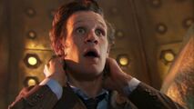 The newly regenerated Eleventh Doctor. (TV: The End of Time [+]Loading...["The End of Time (TV story)"])