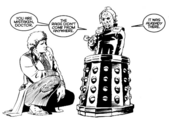 Davros denies ever having had peaceful intentions.