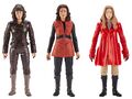 (l-r) Sarah Jane Smith, Romana I and Romana II based on respective appearances.