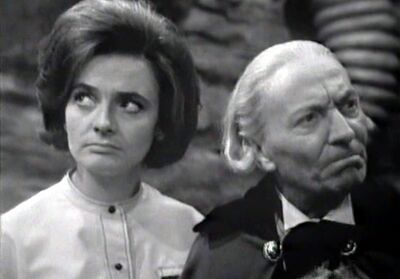 Barbara and the Doctor: not always in agreement