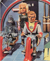 Steve Zodiac, Doctor Venus, and Robert the Robot in Fireball XL5.