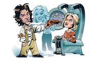 Review illustration by Roger Langridge in DWM 321