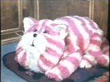 Bagpuss lying down within Bagpuss & Co..