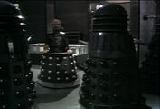 Davros realises that the Daleks have turned on him.