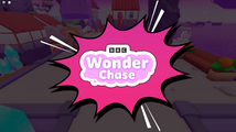 Sticker of the Wonder Chase logo.