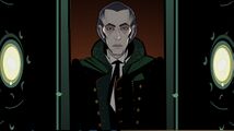 The Doctor at the doorway. (WC: Scream of the Shalka [+]Loading...["Scream of the Shalka (webcast)"])