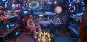 TOTT Earthshock 5 and Tegan in TARDIS.png