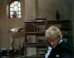 Doctor tied up Jo outside prison window - Sea Devils.jpg