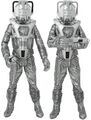 Cyber-Leader and Cyberman with two Cyber-guns from TV: Silver Nemesis