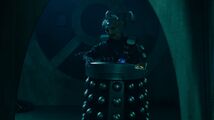 Davros warns the Doctor of the futility of trying to escape.