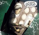 The First Doctor pilots his TARDIS. (COMIC: The Lost Dimension [+]Loading...["The Lost Dimension (comic story)"])