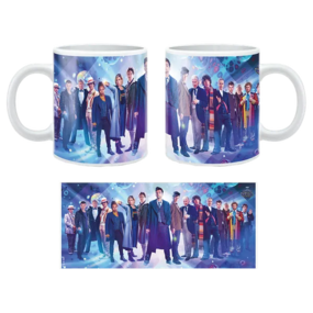 MCM Comic Con All Doctors Mug.webp