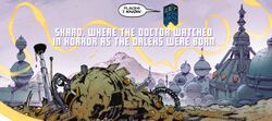 Flying by Skaro. (COMIC: Untitled [+]Loading...["Untitled (FCBD2024 comic story)"])