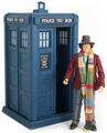 Fourth Doctor with Electronic TARDIS