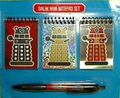 106 Stationery Set: Dalek Notebook and pencil