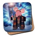 DoppelClangers - Fourth Doctor Coaster[1]