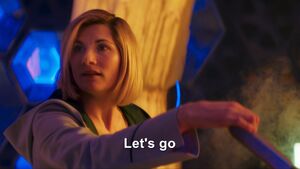 Let's go Thirteenth Doctor welcome message.jpg