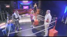 TDW 13 Daleks v Cybermen boxing ring.jpg