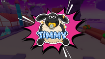 Sticker of Timmy: "Timmy".