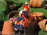 A shot of the Trumpton Fire Brigade. Scott: "...Cuthbert, Dibble, and Grubb."