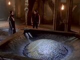 The Eye of Harmony in the Cloister Room. (TV: Doctor Who [+]Loading...["Doctor Who (TV story)"])