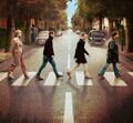 Homages to The Beatles albums With the Beatles and Abbey Road, used to promote the story