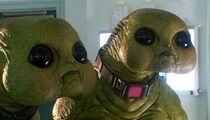 Two members of the Slitheen family