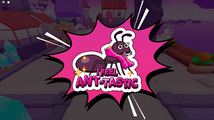 Sticker of an ant: "I feel Ant-tastic".