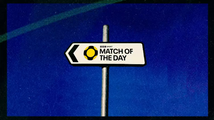 The opening titles of Match of the Day.