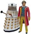 Sixth Doctor and Dalek from TV: Revelation of the Daleks