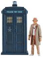 Fifth Doctor and TARDIS as depicted in TV: The Visitation