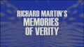 Richard Martin's memories of Verity