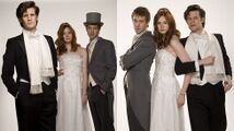 The Doctor with Amy and Rory