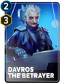 Davros the Betrayer card.